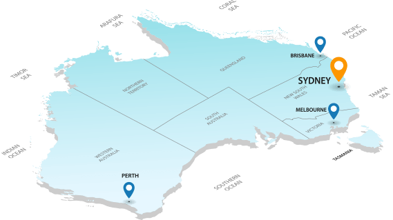 Sydney map